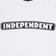Independent Bar Logo Thermal L/S T-Shirt - white - front detail