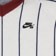 Nike SB Stripe Sweater Polo Shirt - sail/midnight navy/dark team red - front detail