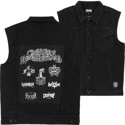 Creature Resurrection Vest Jacket - black - view large