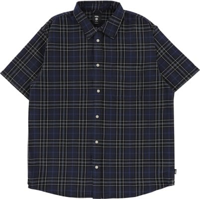 Vans Lawson Plaid S/S Shirt - parisian night/black - view large