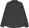 Independent Belmont Flannel Shirt - black/grey - reverse