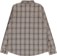 Independent Belmont Flannel Shirt - concrete - reverse