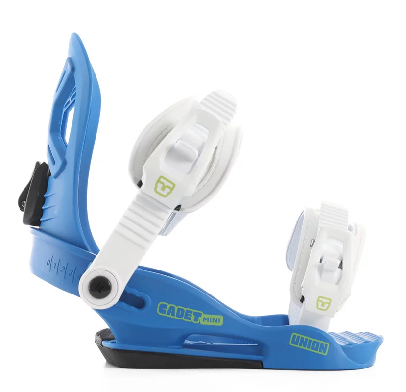 UNION CADET mini XS ビンディング ホワイト Cadet Mini Kids Snowboard Binding 2026 | Union Binding Company