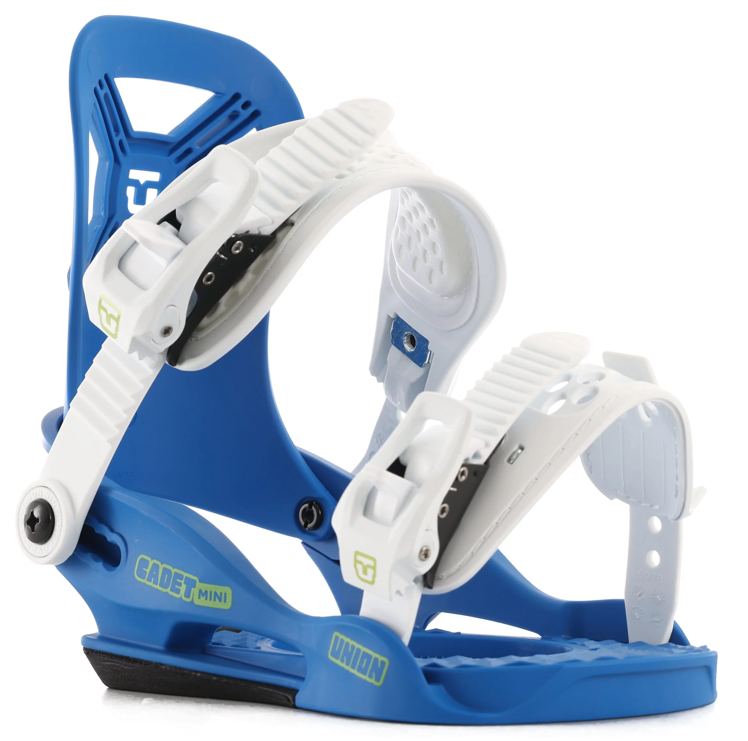 UNION CADET mini XS ビンディング ホワイト Cadet Mini Kids Snowboard Binding 2026 | Union Binding Company