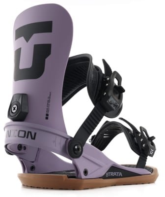Union Strata Snowboard Bindings 2026 - grey violet - view large