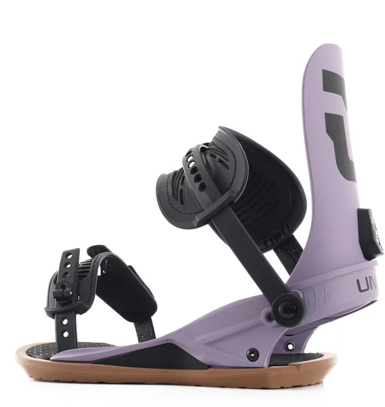 Union Strata Snowboard Bindings 2026 - grey violet | Tactics