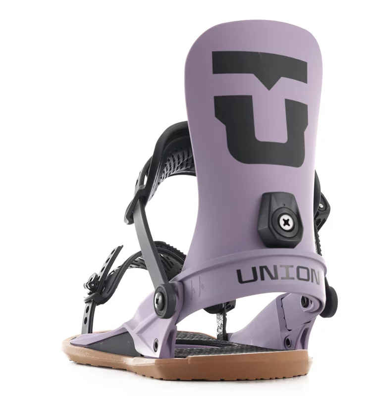 Union Strata Snowboard Bindings 2026 - grey violet | Tactics