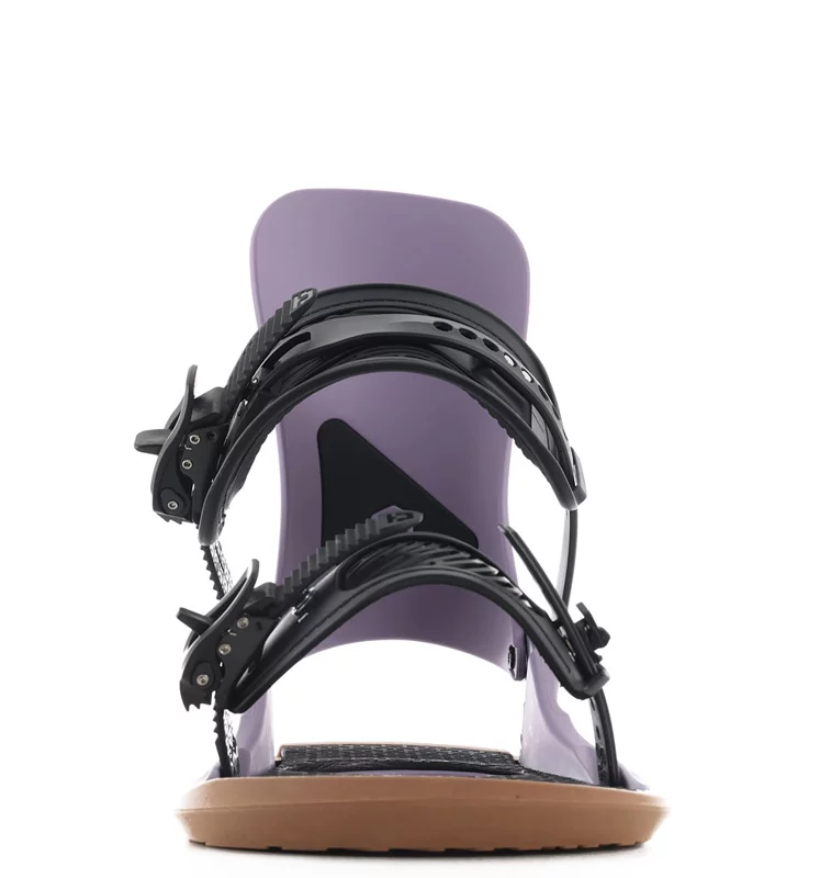 Union Strata Snowboard Bindings 2026 - grey violet | Tactics