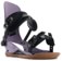 Union Strata Snowboard Bindings 2026 - grey violet - reverse