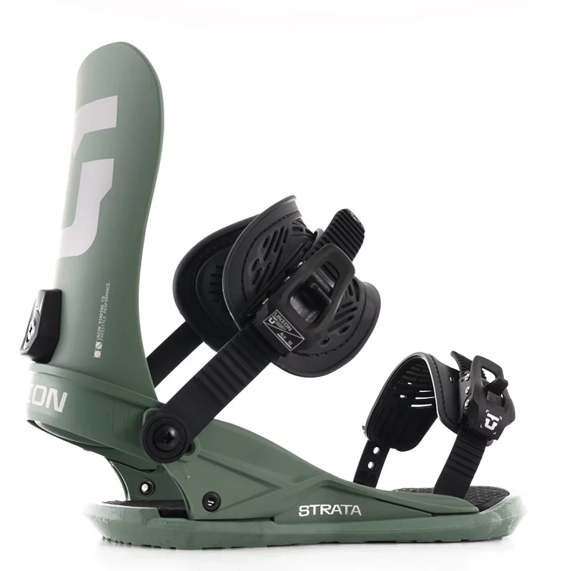 【今期】【美品】 UNION STRATA 25-26 M OliveGreen Union Strata Snowboard Bindings 2026 - olive green | Tactics