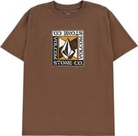 Volcom Angle Iron T-Shirt - brown stone