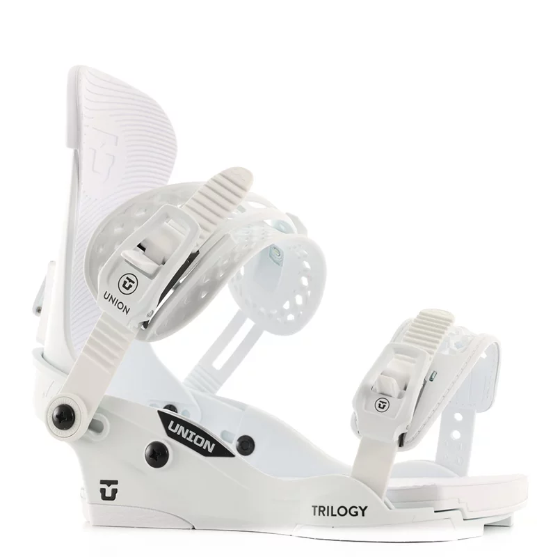 Union Women's Trilogy Classic Snowboard Bindings 2026 - white
