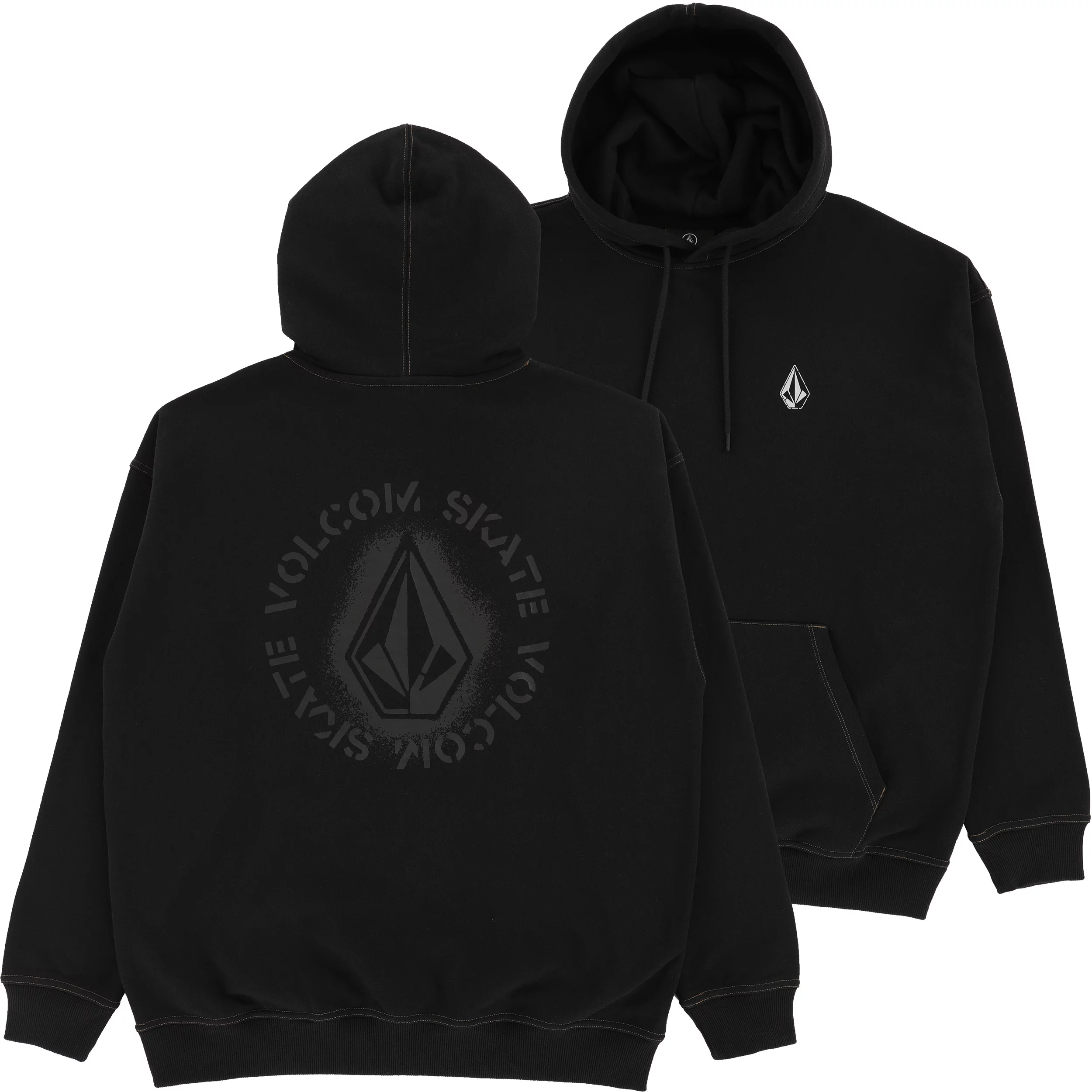 volcom - VOLCOM FACE TECH×ZIP TECH BANNER POP Volcom Face Tech Zip Banner Pop 24*24 inches Black Logo From