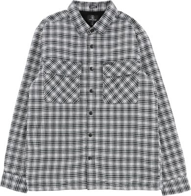 Volcom Wilderstone Flannel Shirt - dirty white - view large