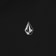 Volcom Skidder Hoodie - black - front detail