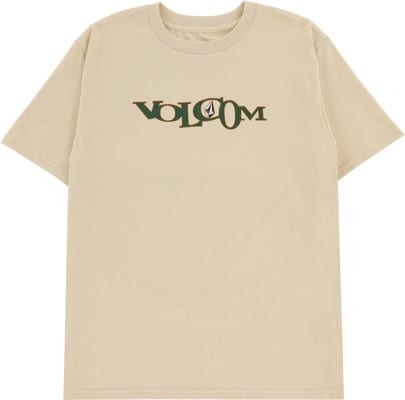 Volcom Skidder T-Shirt - light beige - view large