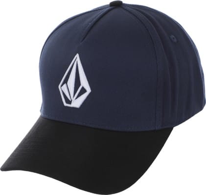 Volcom Embossed Stoned Snapback Hat - cosmic blue - view large