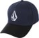 Volcom Embossed Stoned Snapback Hat - cosmic blue