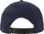 Volcom Embossed Stoned Snapback Hat - cosmic blue - reverse