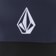 Volcom Embossed Stoned Snapback Hat - cosmic blue - front detail