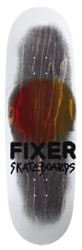 Fixer Speedball Spray 10.0 Egg Shape Skateboard Deck - black