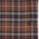 Volcom Caden Plaid Flannel Shirt - brown stone - reverse detail