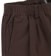 Volcom Chillow Pleat EW Pants - cacao - front detail