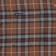 Volcom Caden Plaid Flannel Shirt - brown stone - front detail