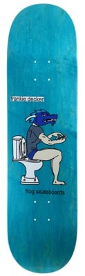 Frog Frankie Decker Locked In 8.5 Skateboard Deck - blue - view large
