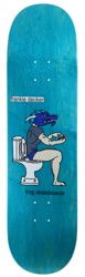 Frog Frankie Decker Locked In 8.5 Skateboard Deck - blue
