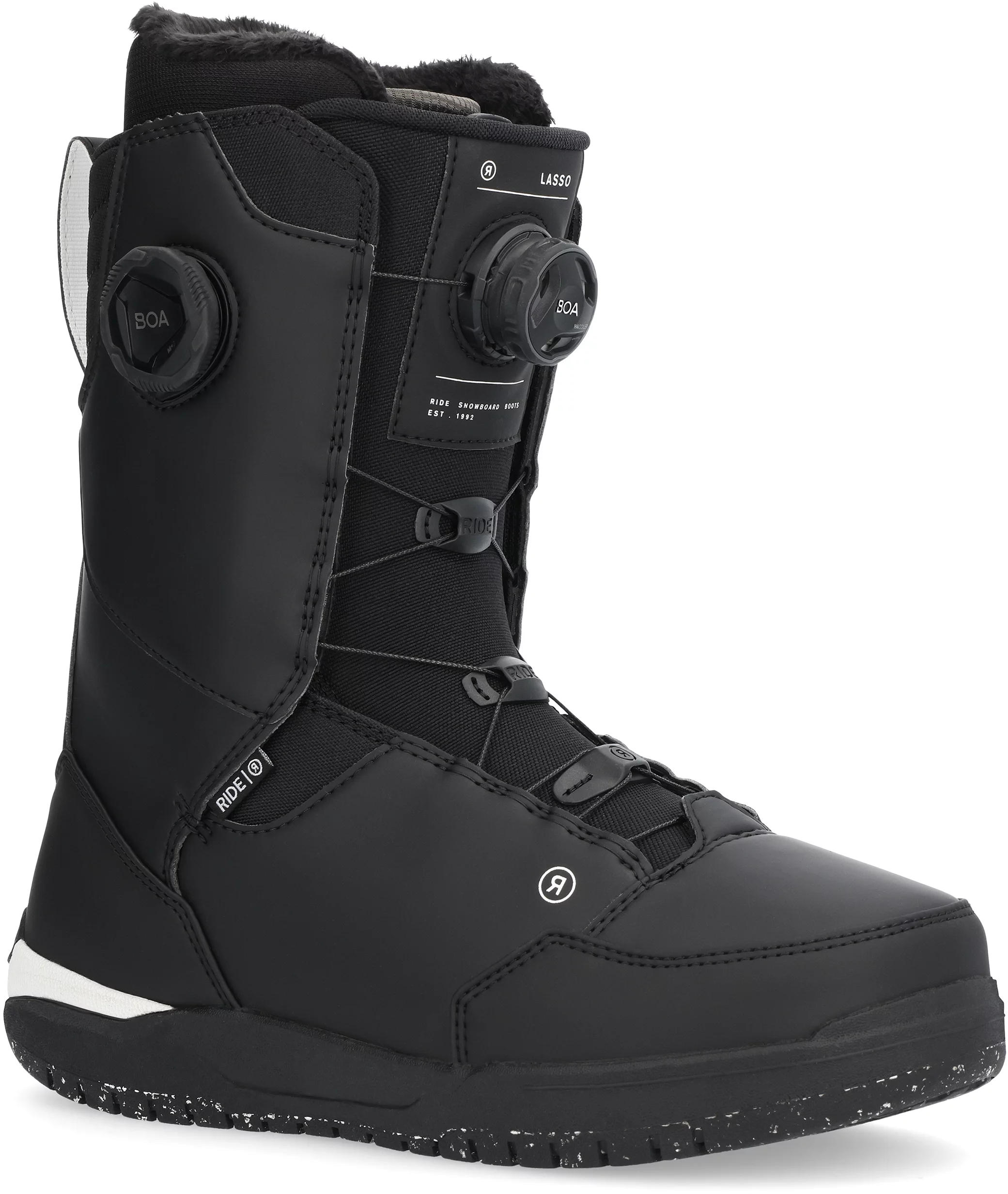スノーボード RIDE 21-22 LASSO black 26cm Tongue Tied Ride Lasso Snowboard Boots 2026 - black | Tactics
