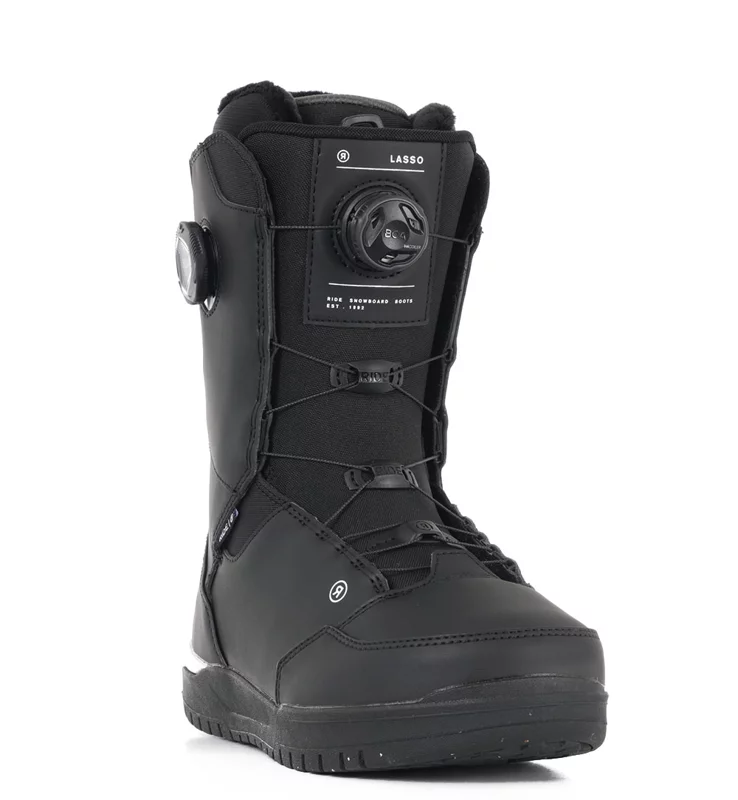 スノーボード 22-23 Ride Lasso Pro Wide 29cm Ride Lasso Snowboard Boots 2026 - black | Tactics