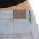 RVCA Women's Crawfrord long II Shorts - ash blue - reverse detail