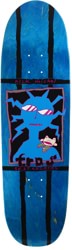 Frog Nick Michel Shoulder Frog 9.1 Skateboard Deck - blue