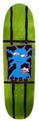 Frog Nick Michel Shoulder Frog 9.1 Skateboard Deck - green - view large