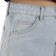 RVCA Women's Crawfrord long II Shorts - ash blue - front detail