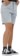 RVCA Women's Crawfrord long II Shorts - ash blue - side