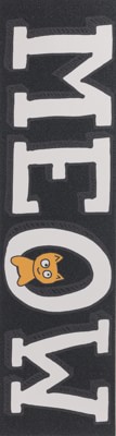 Meow Logo Large Skateboard Grip Tape - view large