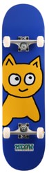 Meow Big Cat 8.25 Complete Skateboard - navy