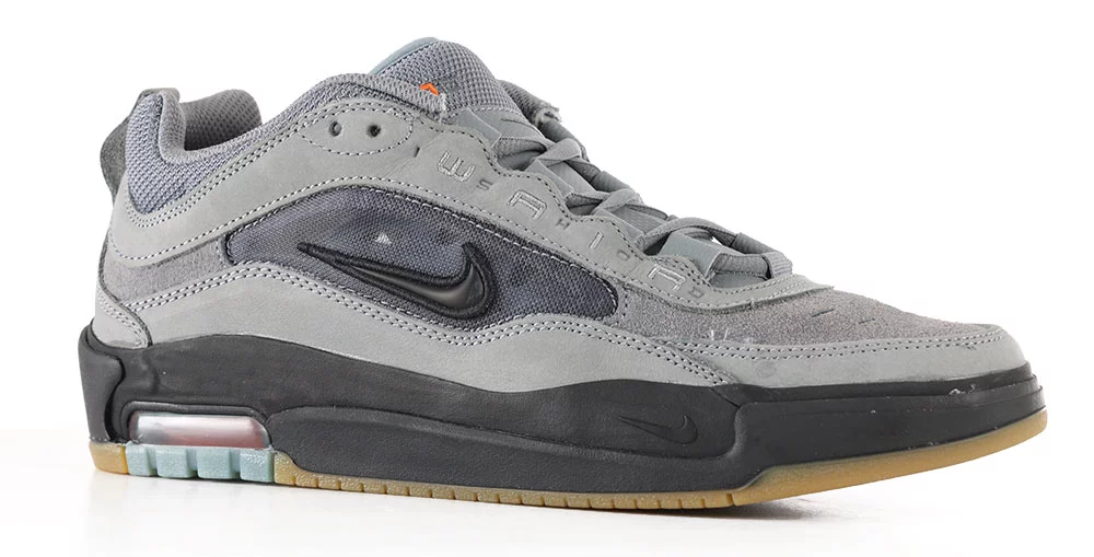 Nike SB Air Max Ishod Skate Shoes - (orange label) cool grey