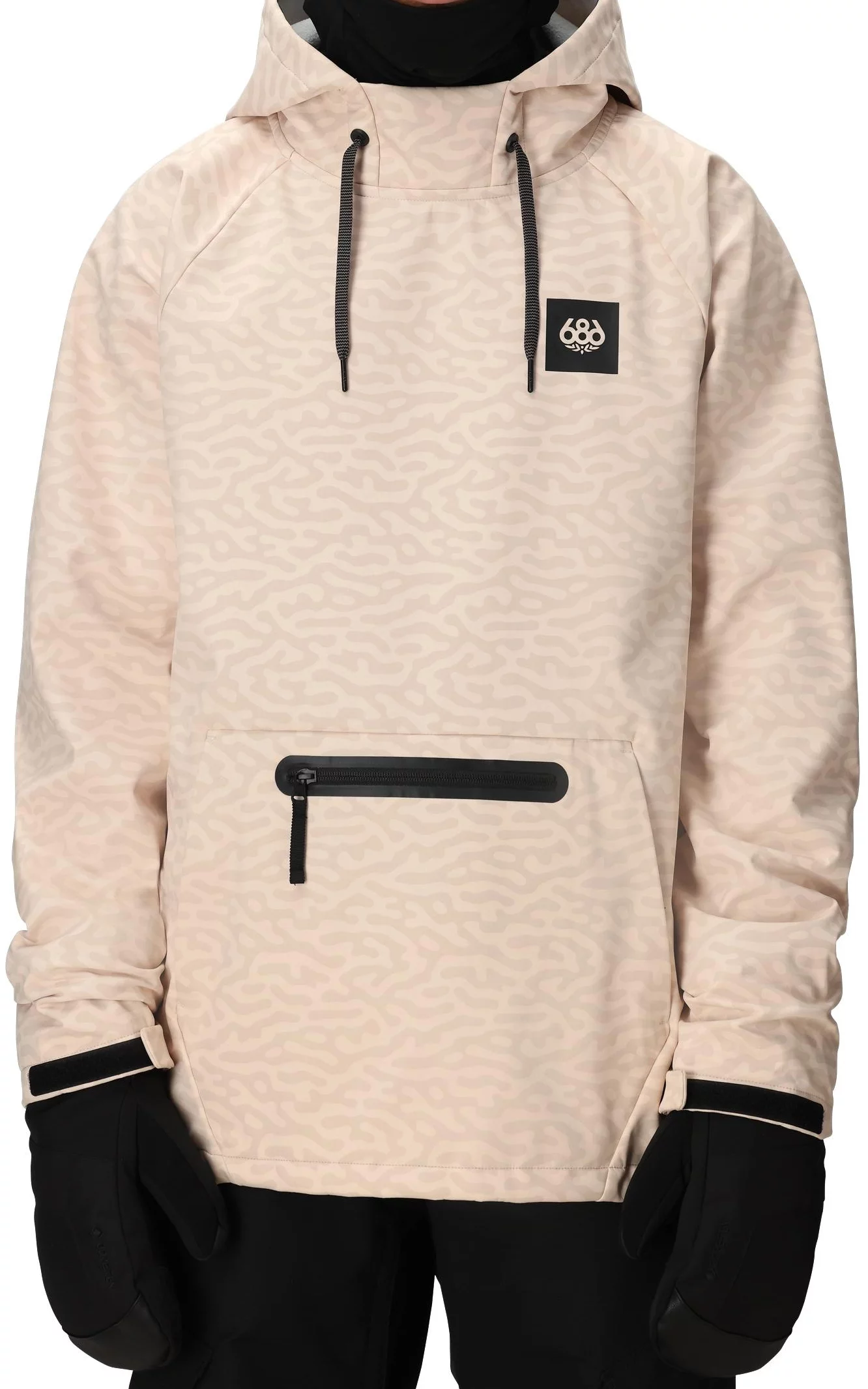 686 Waterproof Hyperchromic Hoodie - smokey pink haze | Tactics