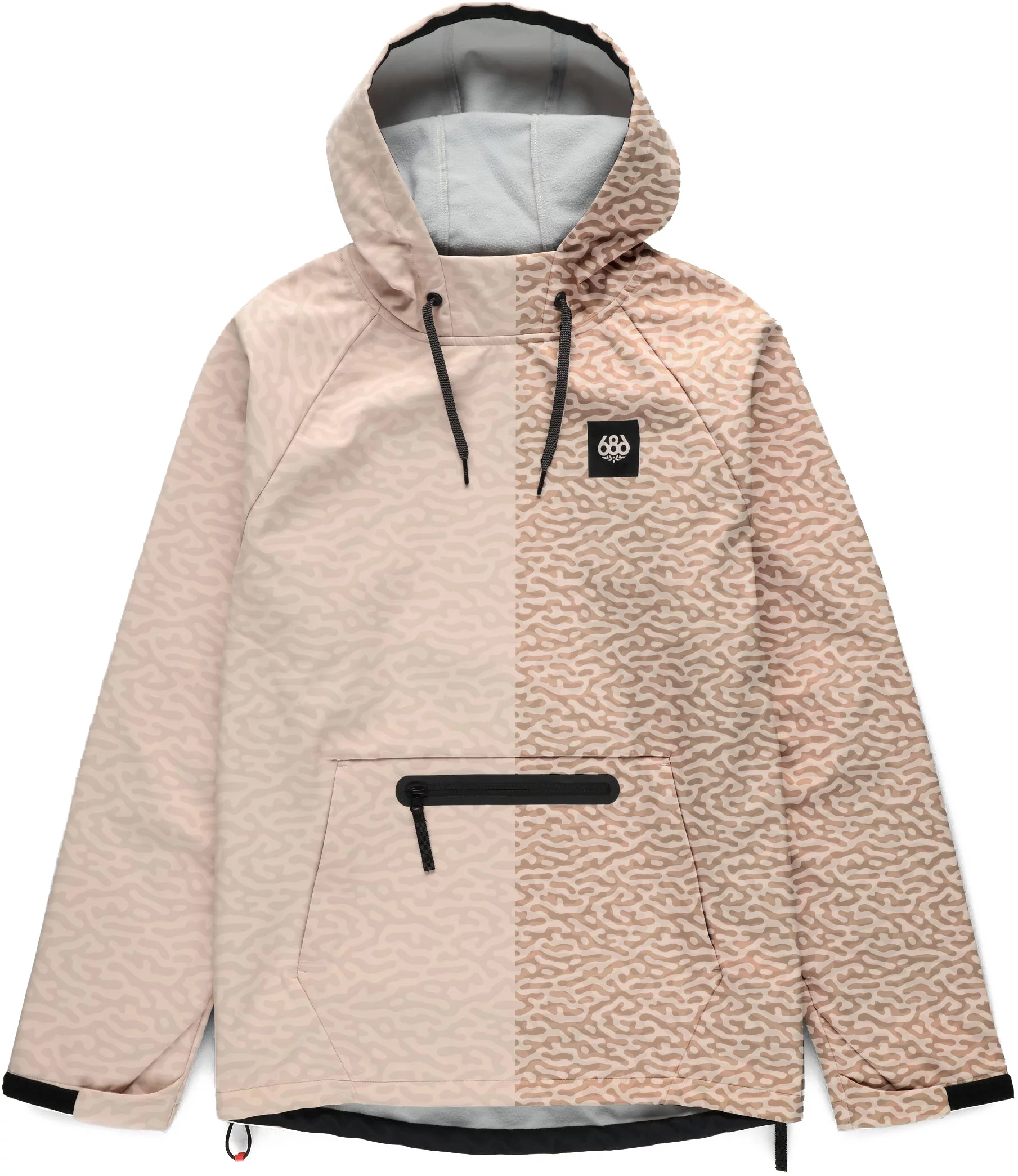 686 Waterproof Hyperchromic Hoodie - smokey pink haze | Tactics