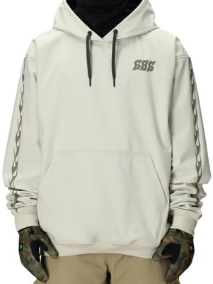 686 Waterproof Team Hoodie - limestone - view large