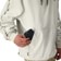 686 Waterproof Team Hoodie - limestone - front detail