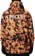 686 Waterproof Hoodie - (sublime) orange tie dye - reverse