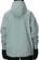 686 Waterproof Hoodie - dusty marine - reverse