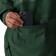 686 Waterproof Hoodie - moss green - front detail