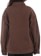 Rhythm Women's Oversized Denim Jacket - dark brown - reverse