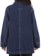 Dickies Women's Chore Coat Jacket - mid wash - reverse
