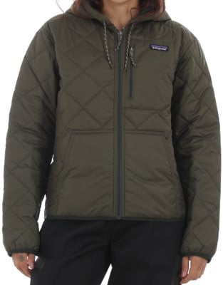 Patagonia Women's Diamond Quilt Bomber Hoody Jacket - view large